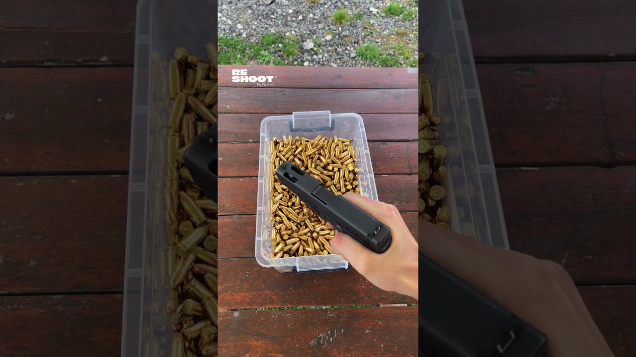 JUST GLOCK 19 SOUNDS. NO TALKING. PURE ASMR😌 #asmr #glock #edc #shooting #review  #reshoot