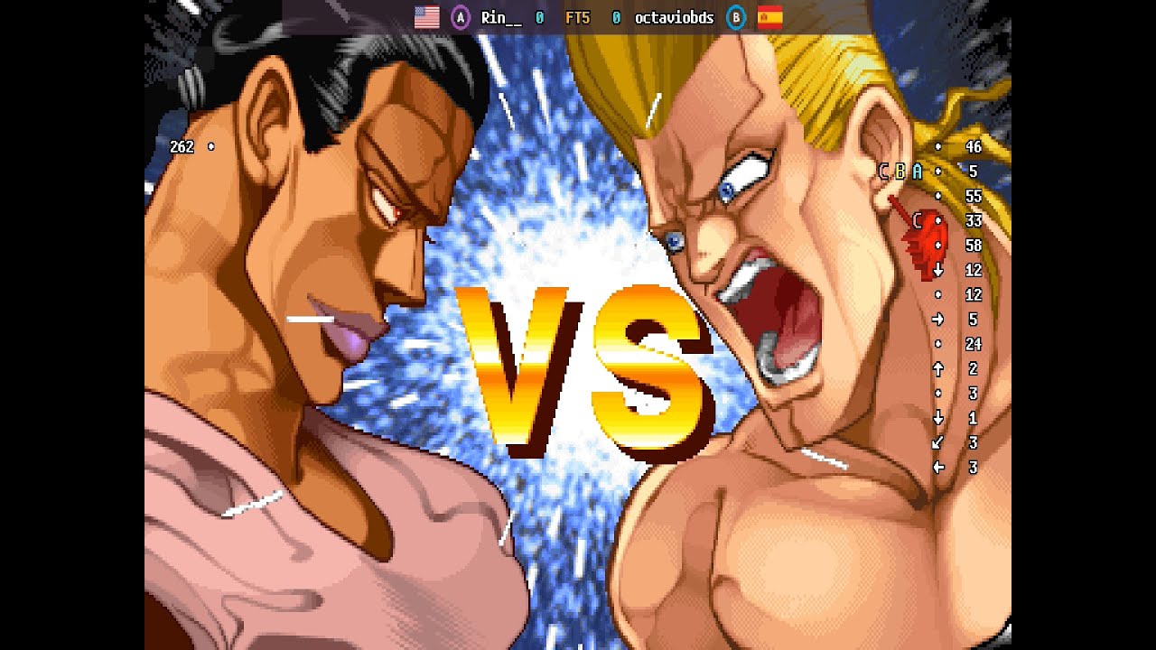 JoJo's Bizarre Adventure - 🇺🇸 Rin__(A) vs 🇪🇸 octaviobds(B) | Fightcade