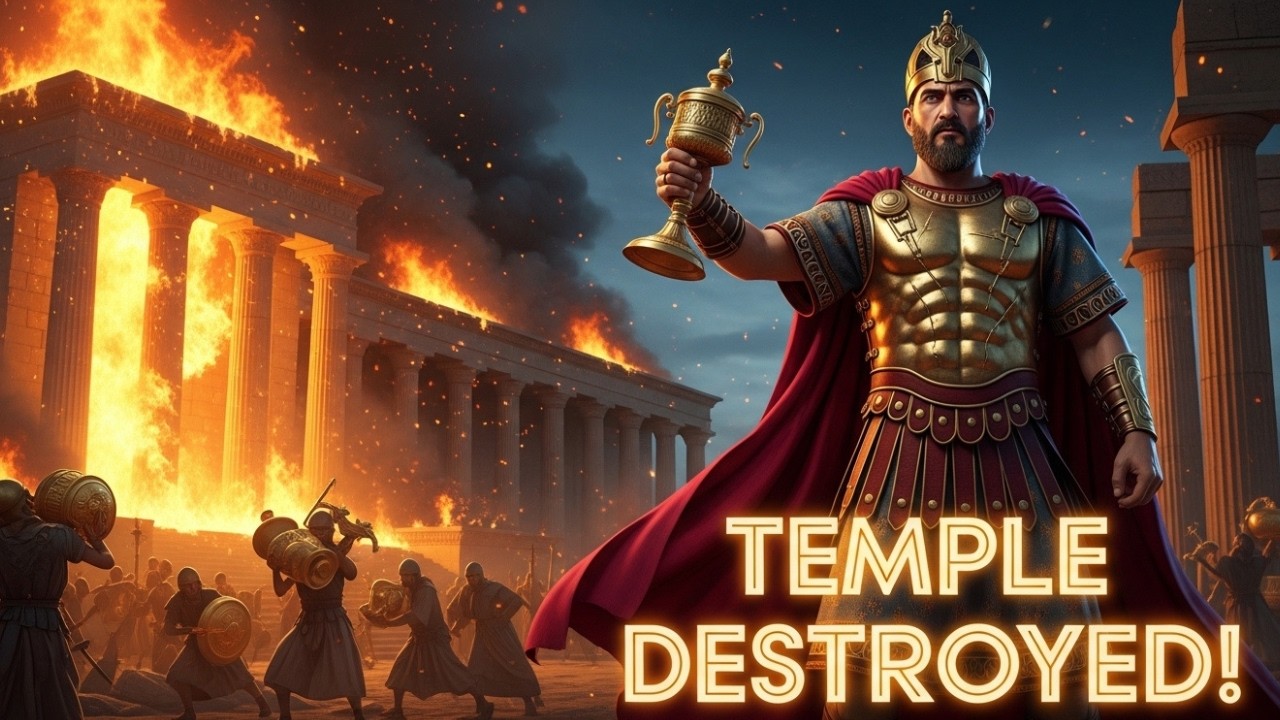 How King Nebuchadnezzar Destroyed Solomon's Temple and Took God's Treasures