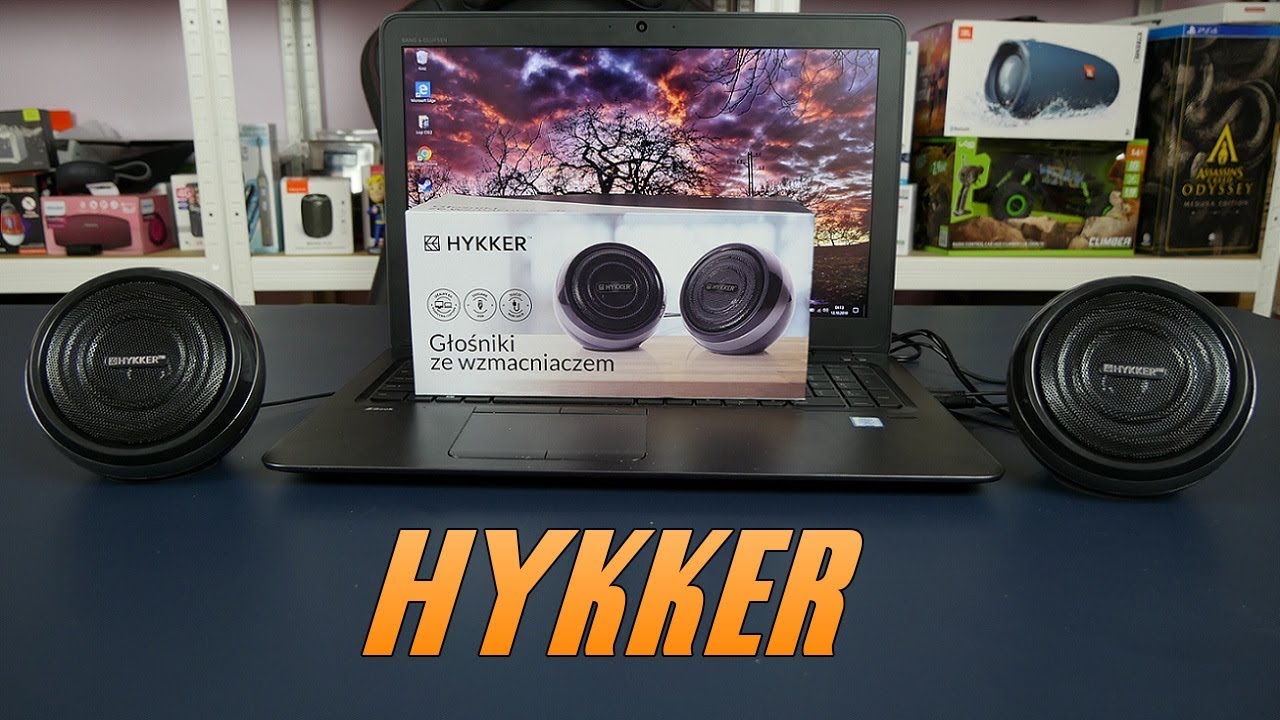Głośniki 2.0 USB Hykker z Biedronki za 25 zł - czy warto kupić? | Test, recenzja, opinie