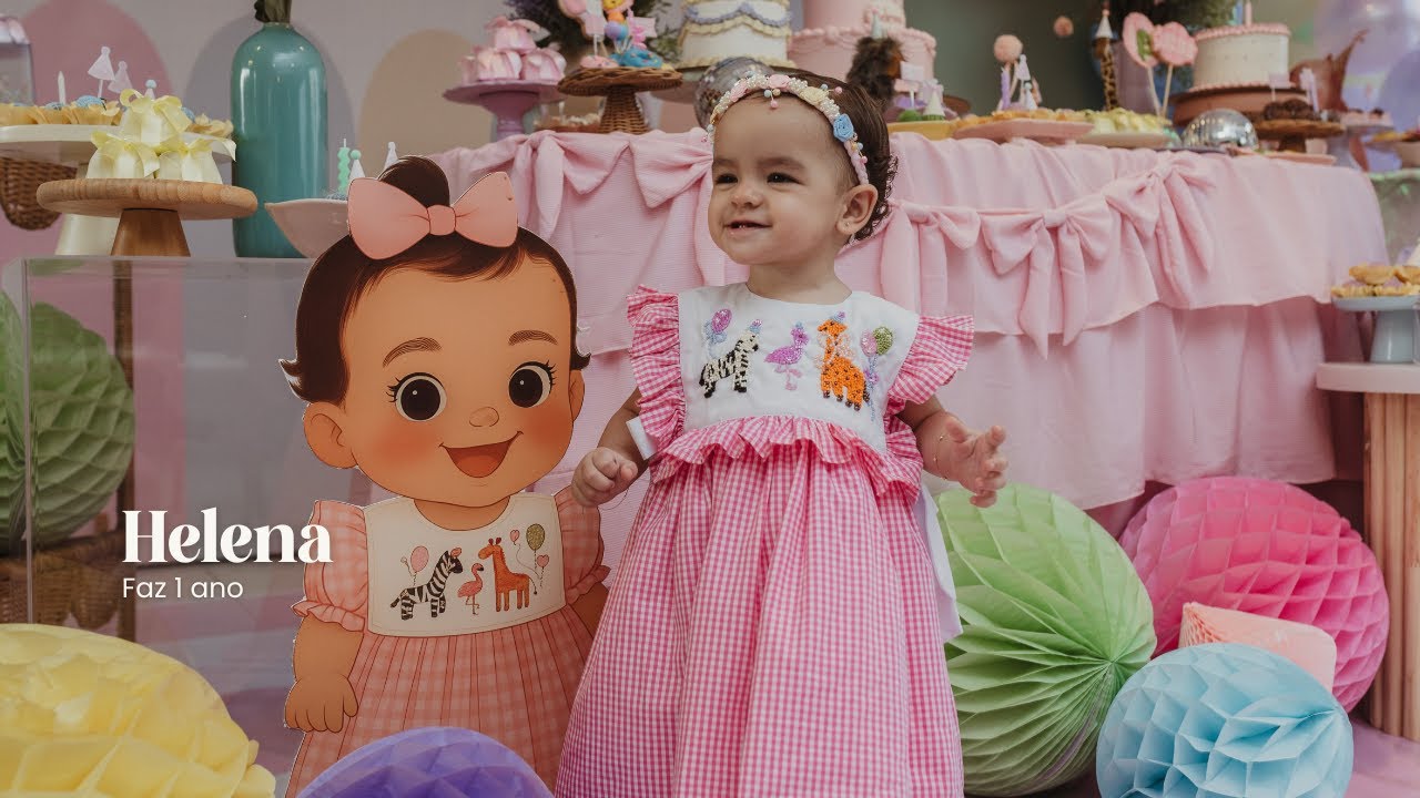 ANIVERSÁRIO DE 1 ANO DA HELENA | EM JOÃO PESSOA, PARAÍBA