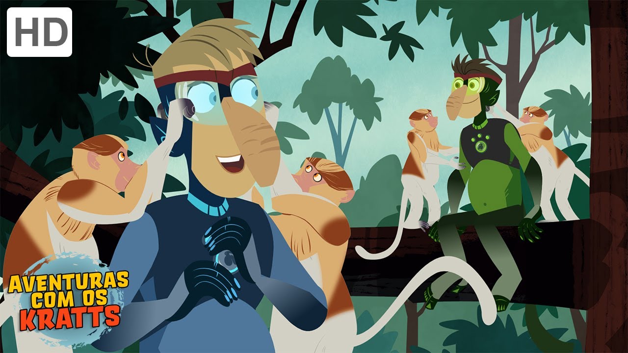 Aventuras com os Kratts - Macacadas (Episódio Completo - HD)