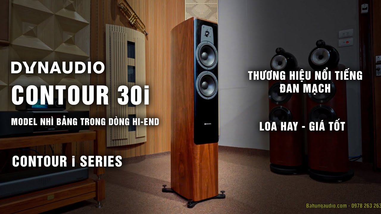 LOA ĐAN MẠCH - ĐẲNG CẤP & CHẤT LƯỢNG | Dynaudio Contour 30i | Nghe Hay & Bày Đẹp | Dynaudio