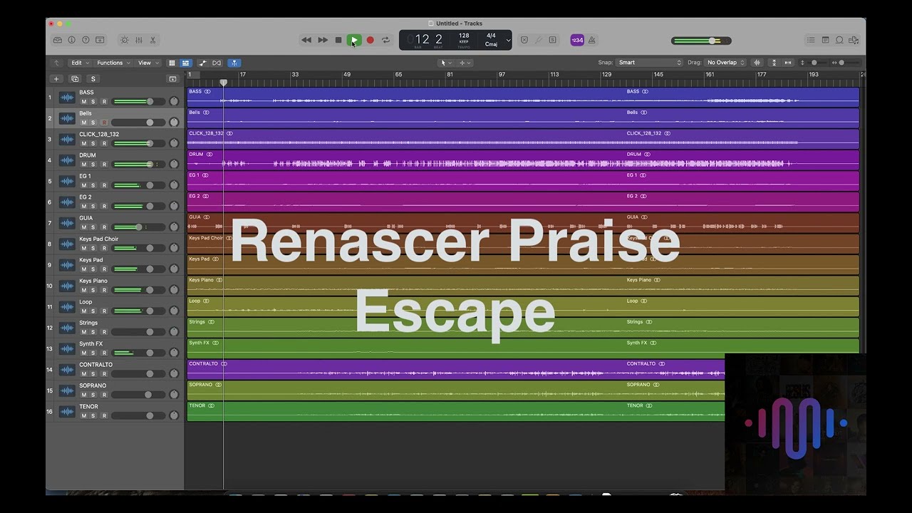 Renascer Praise – Escape Ao Vivo na Renascer Arena   #multitrack