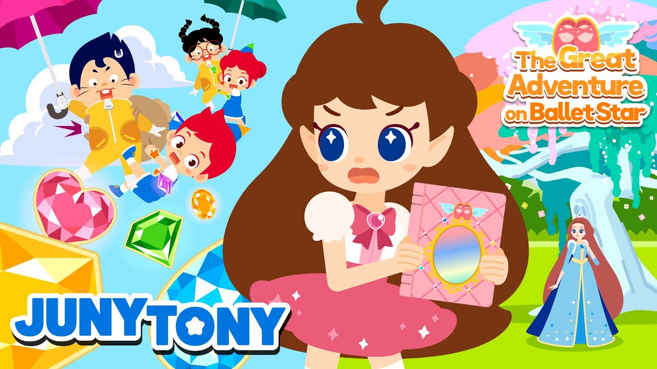The Missing Ballet Stones! 💎 | Ep. 1 | Ballet Star Adventure | JunyTony Animated Series