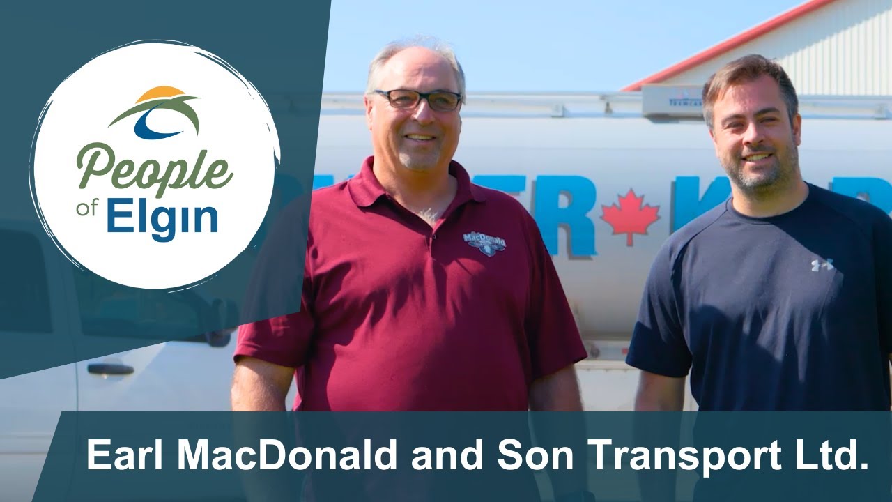 People of Elgin: Earl MacDonald and Son Transports Limited