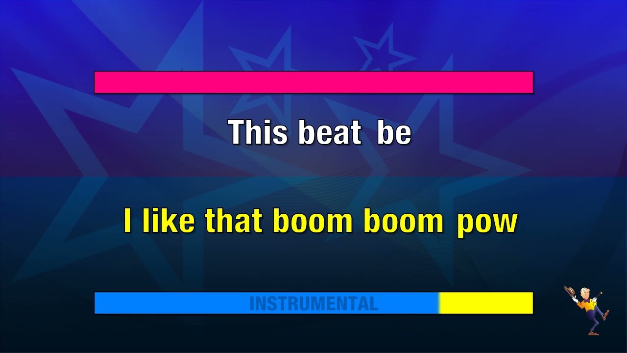 Boom Boom Pow - Black Eyed Peas (KARAOKE)