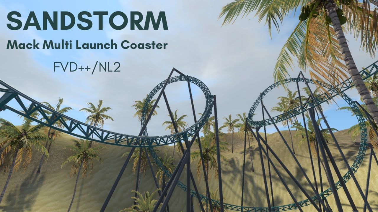 Sandstorm - FVD++ Mack Rides Multi-Launch Coaster | No Limits 2