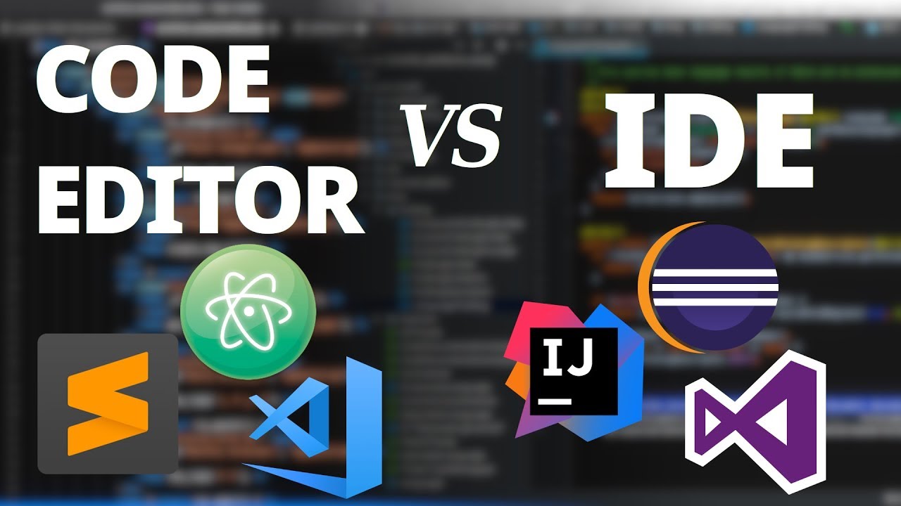 Code Editors VS IDEs (What Do I Recommend)