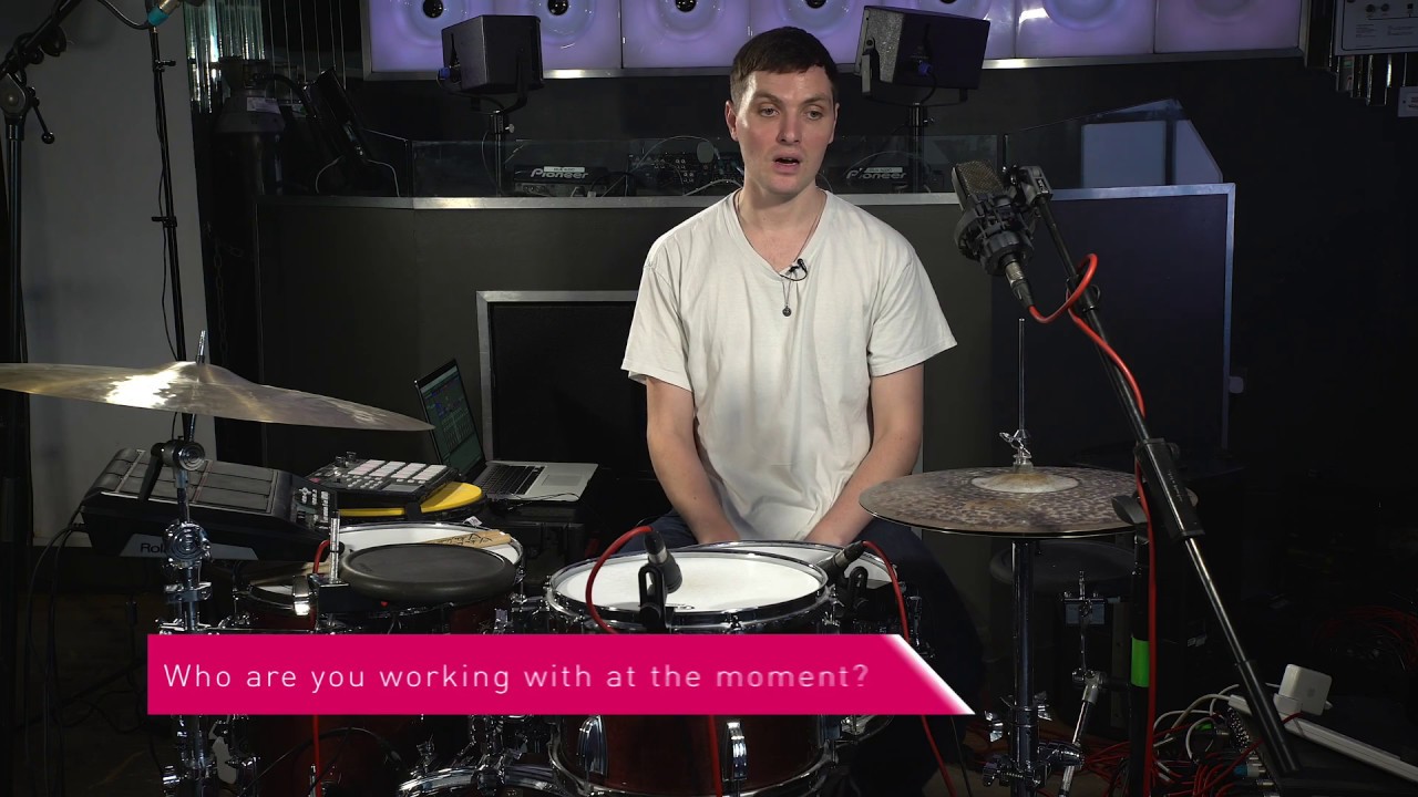 James Trood Drums Masterclass at ACM