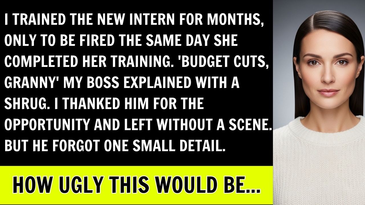 Boss Called Me 'Granny' _ Fired Me On The Same Day I Finished Training The New Company's Intern