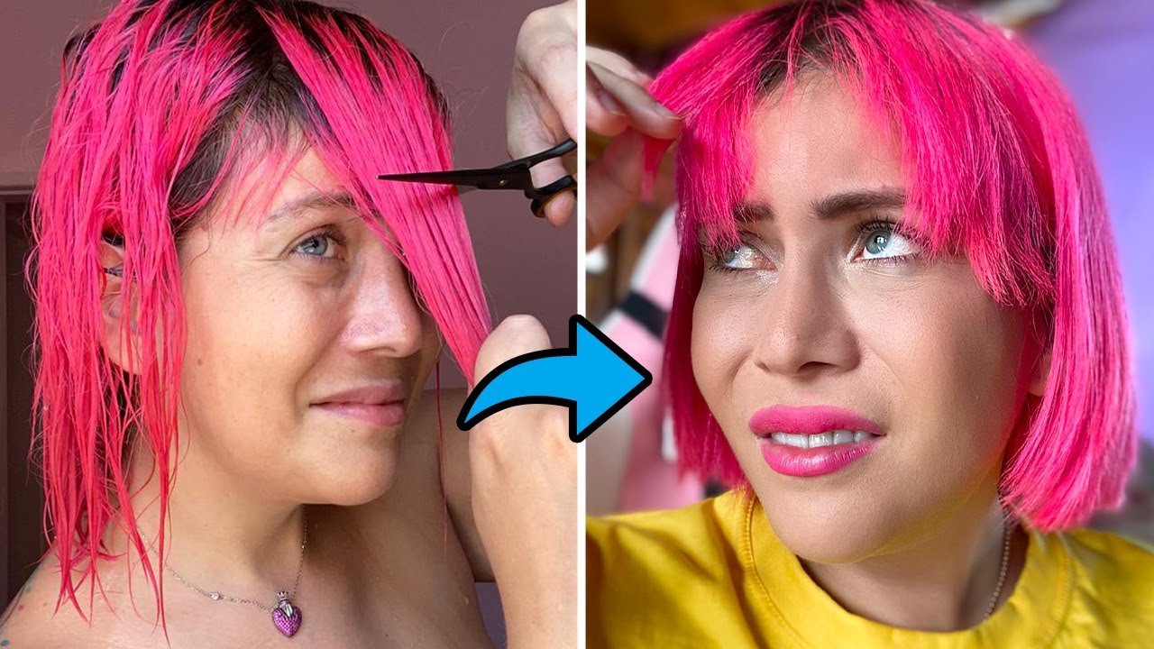 CORTEI MINHA FRANJA E O CABELO E ME ARREPENDI