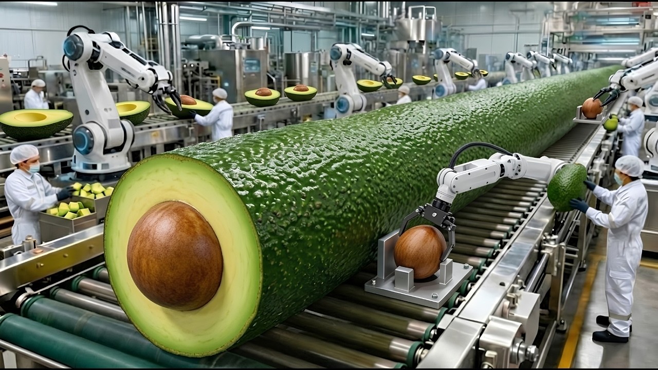 How Millions of Liters of Avocado Oil Are Produced | Inside a Modern Avocado Oil Factory