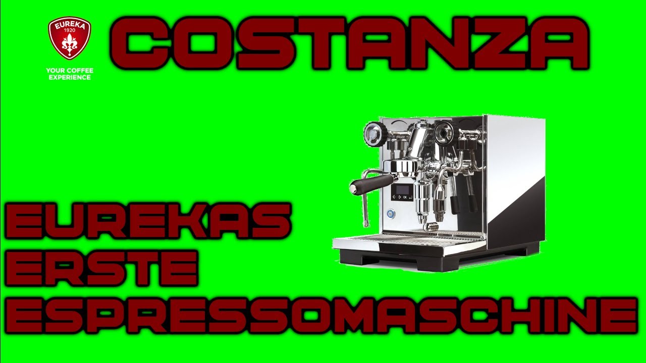 Eureka Costanza - Eureka kann auch Espressomaschinen?! Wir checken Eurekas erste Siebträgermaschine