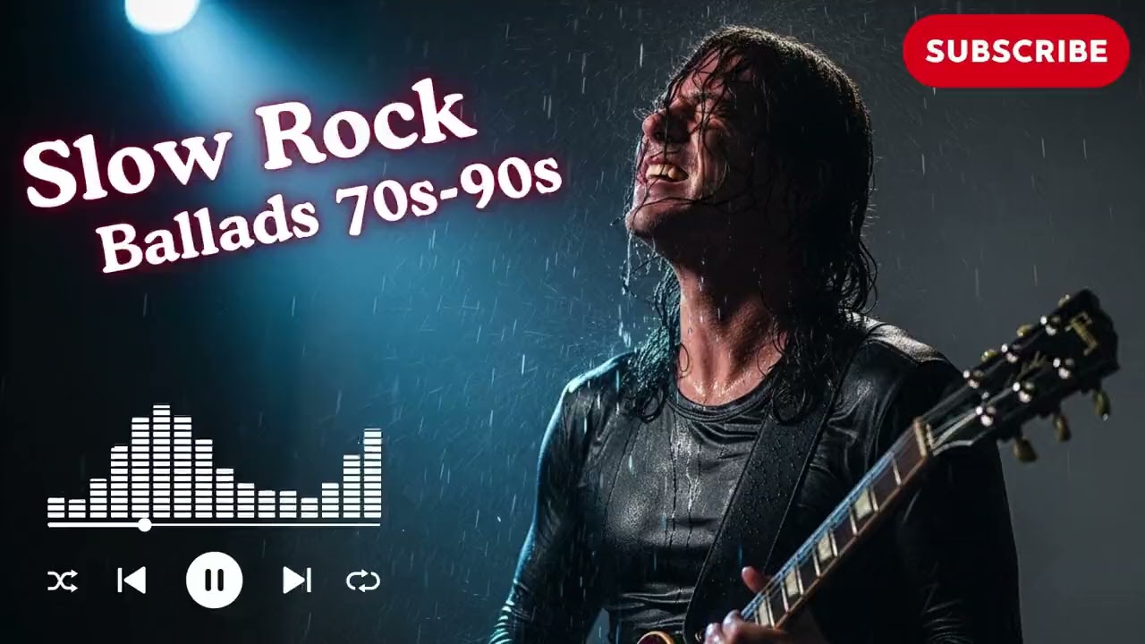 70s 80s 90s Romantic Slow Rock Collection | Timeless Love Ballads