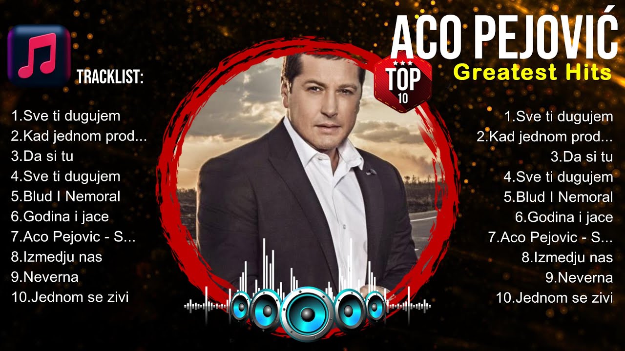 Aco Pejović 🔥 Aco Pejović Top Songs 🔥 Aco Pejović Full Album