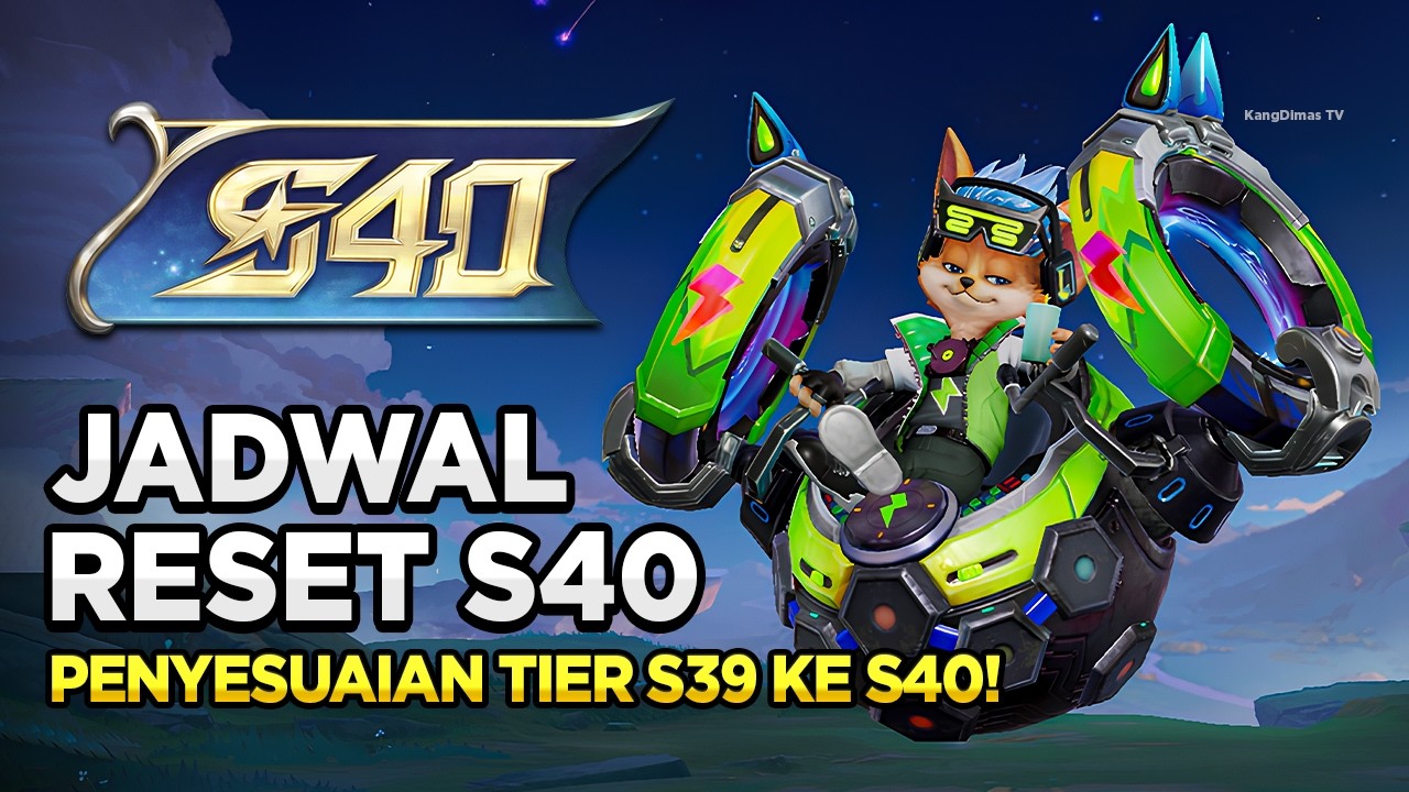 PENYESUAIAN RESET SEASON 39 KE SEASON 40 | Mobile Legends