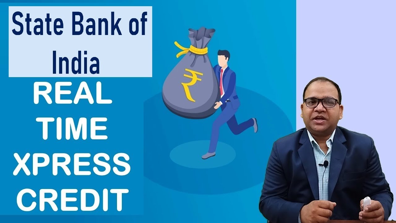SBI Real Time Xpress Credit Personal Loan in Details
