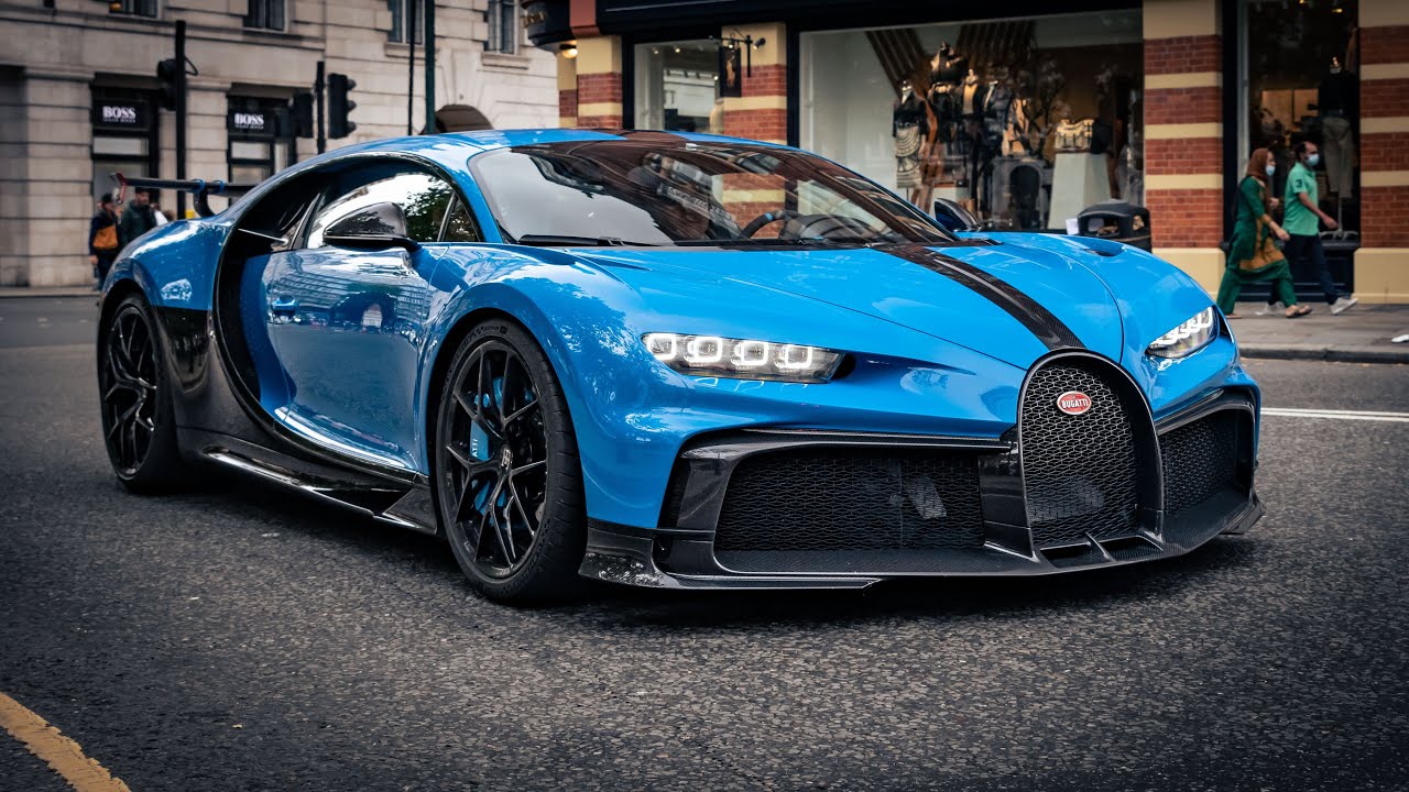 London Supercars 2021: Zonda Cinque, Chiron Pur Sport, Monza...