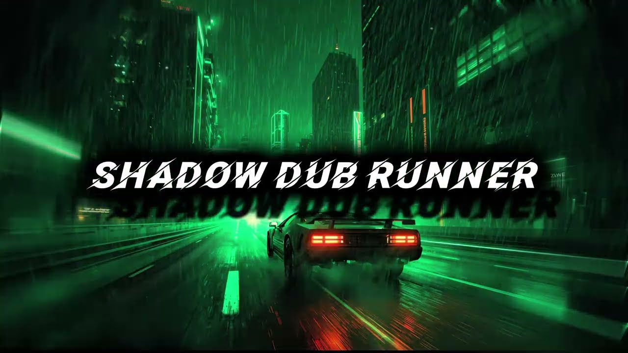 Shadow Dub Runner | Dark Dub Techno 2025 | Cyberpunk Bass / Industrial Groove