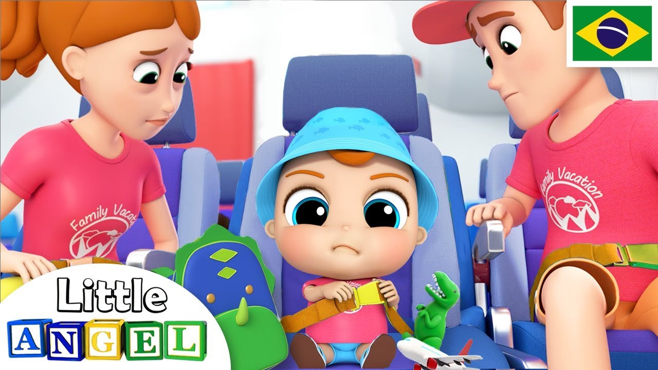 O Bebê Viaja de Avião! 🛩️ | Canal do Joãozinho - Little Angel Português