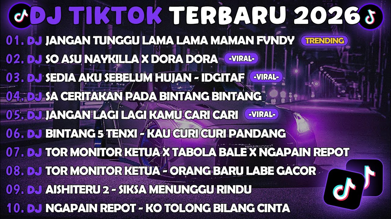 DJ TIKTOK TERBARU 2026🎵DJ JANGAN TUNGGU LAMA LAMA🎵DJ SO ASU X MELODY DORA DORA || FULL ALBUM