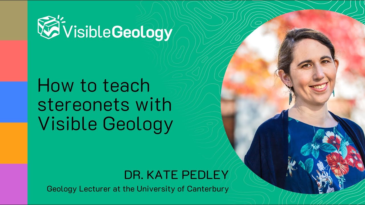 How to teach steronets using Visible Geology