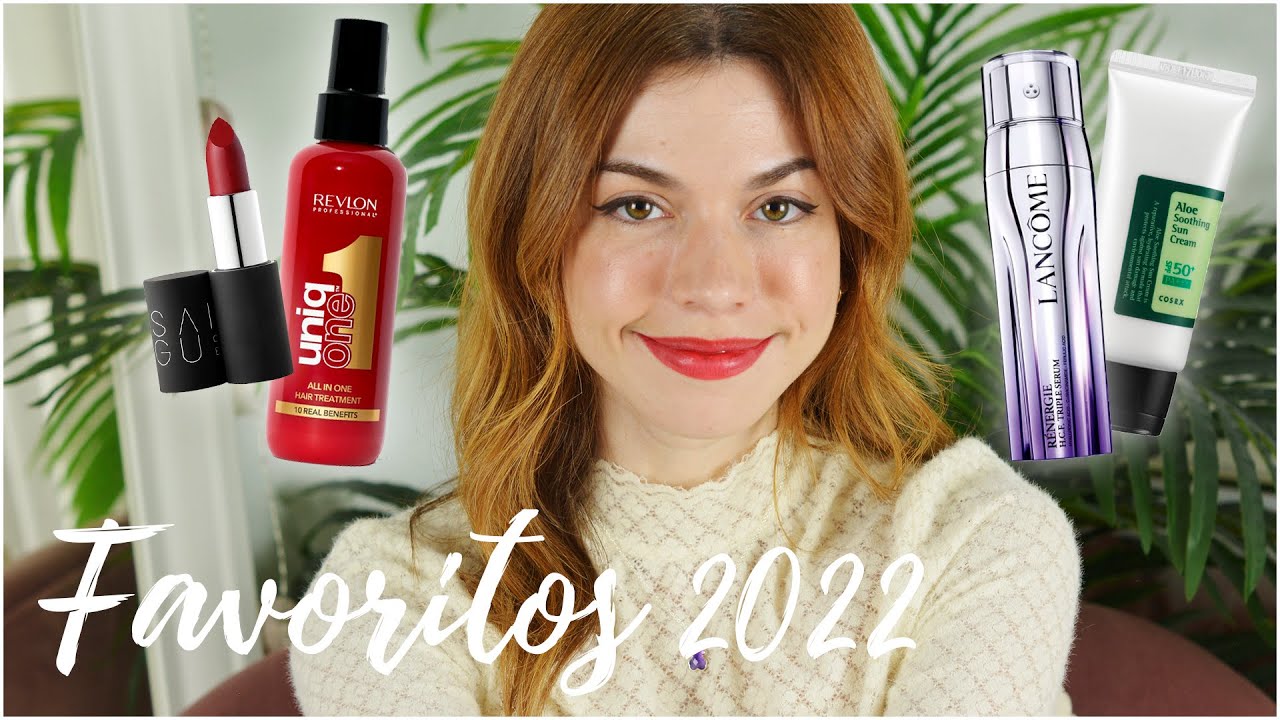 FAVORITOS 2022 | Mis imprescindibles de cosmética, maquillaje, cabello, libros... (incluye breve ad)