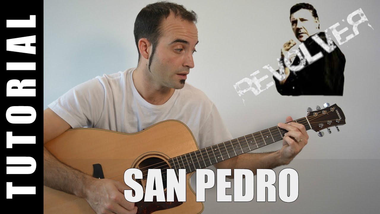 Como tocar San Pedro - Carlos Goñi Revolver Tutorial FACIL paso a paso TABS, letra y acordes