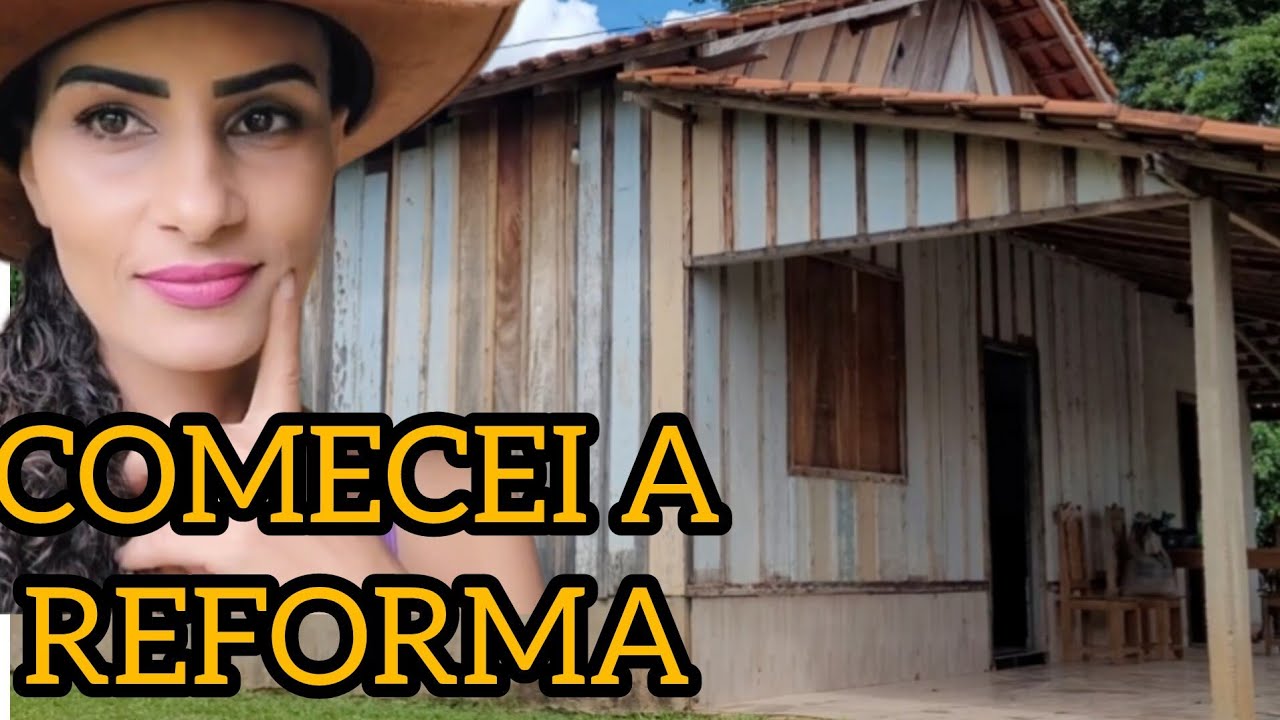 REFORMA DA CASA DE MADEIRA NO RANCHO | PRIMEIRA ETAPA.