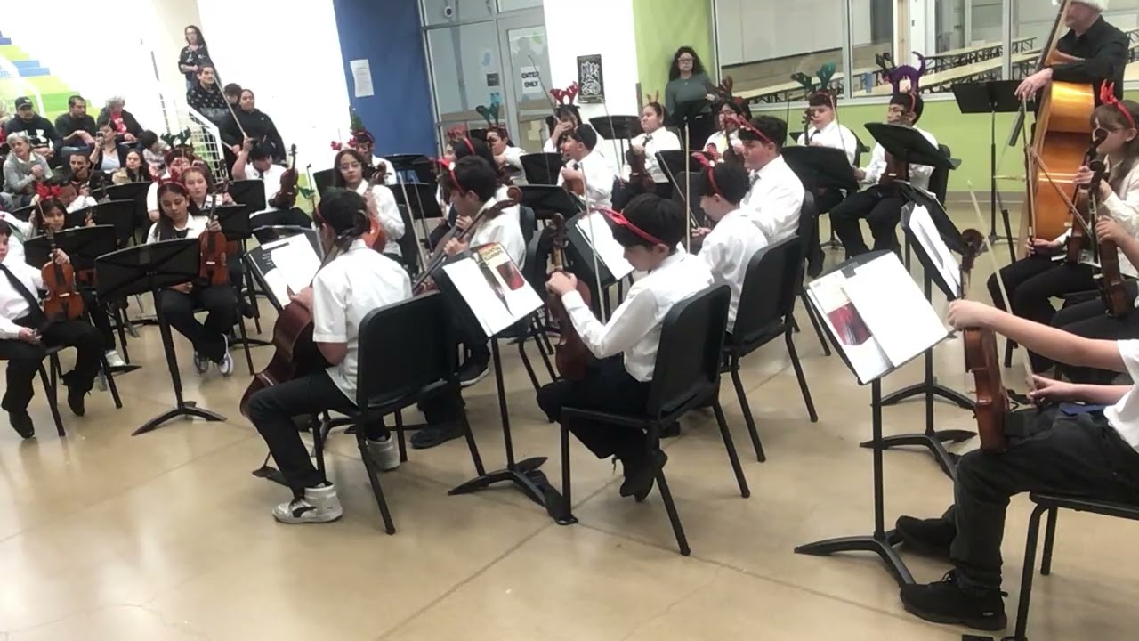 Aspen Winter Arts Night 2025 Aspen 5th Grade & Nava 6th Grade Orchestra