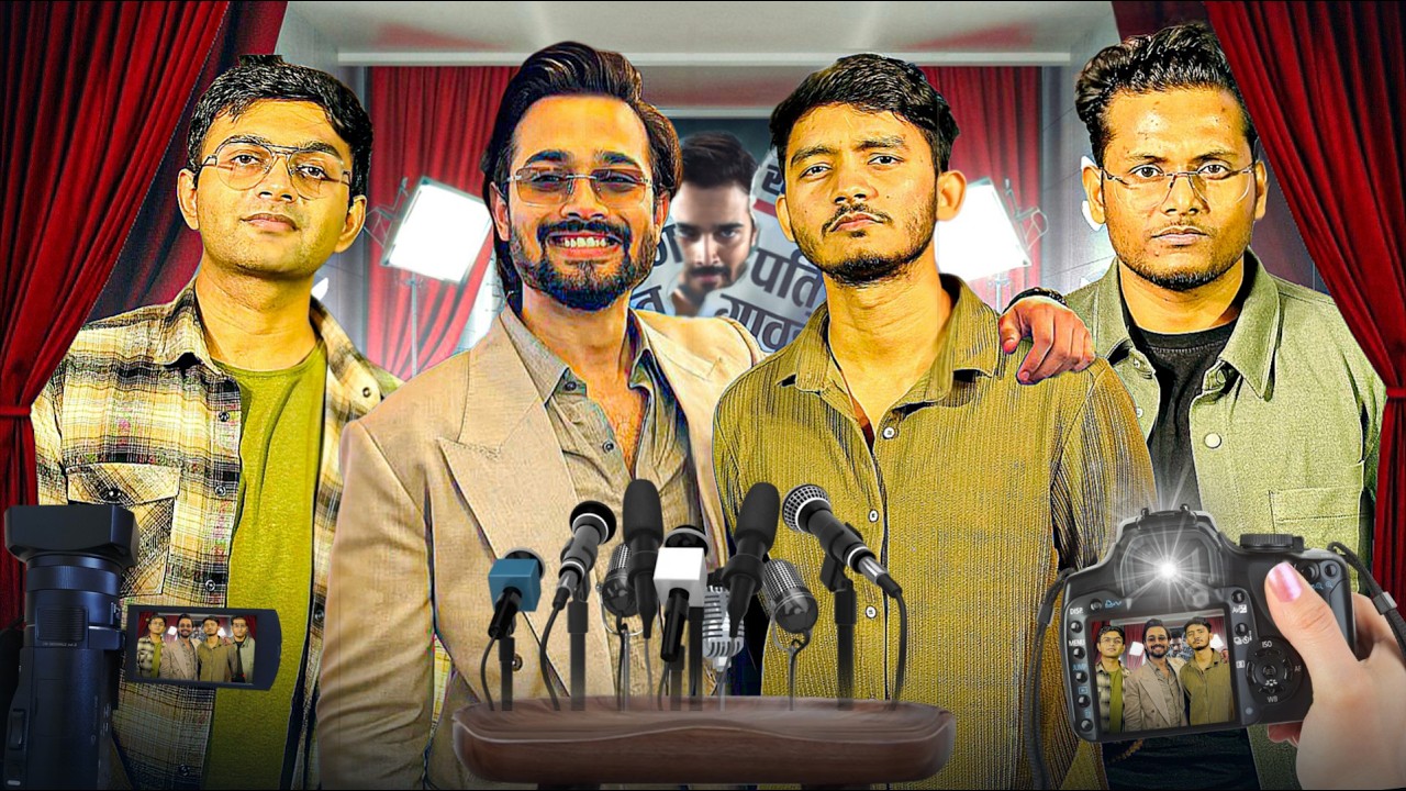 Meeting Bhuvan Bam & Stree Director Amar Kaushik VLOG - Men of Culture 5