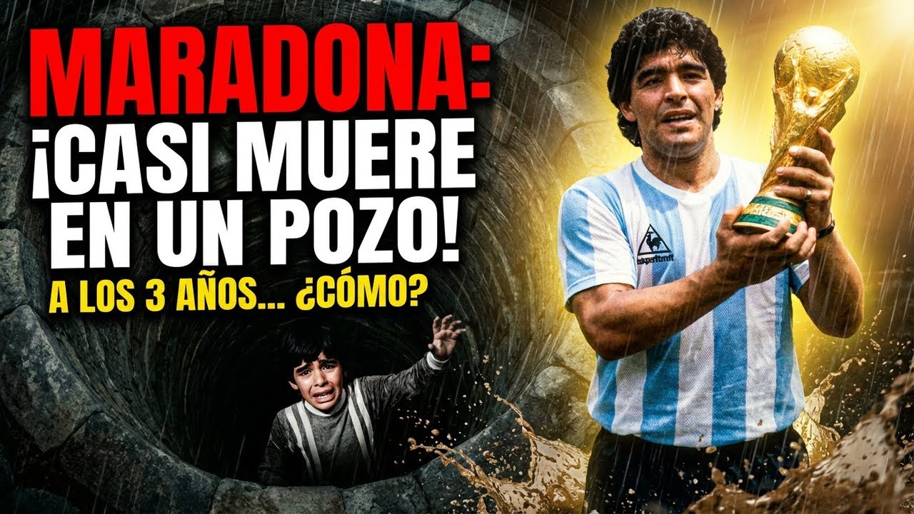 ¿CÓMO FUE LA INFANCIA DE DIEGO MARADONA (EL PIBE)? Villa Fiorito, hambre y una obsesión