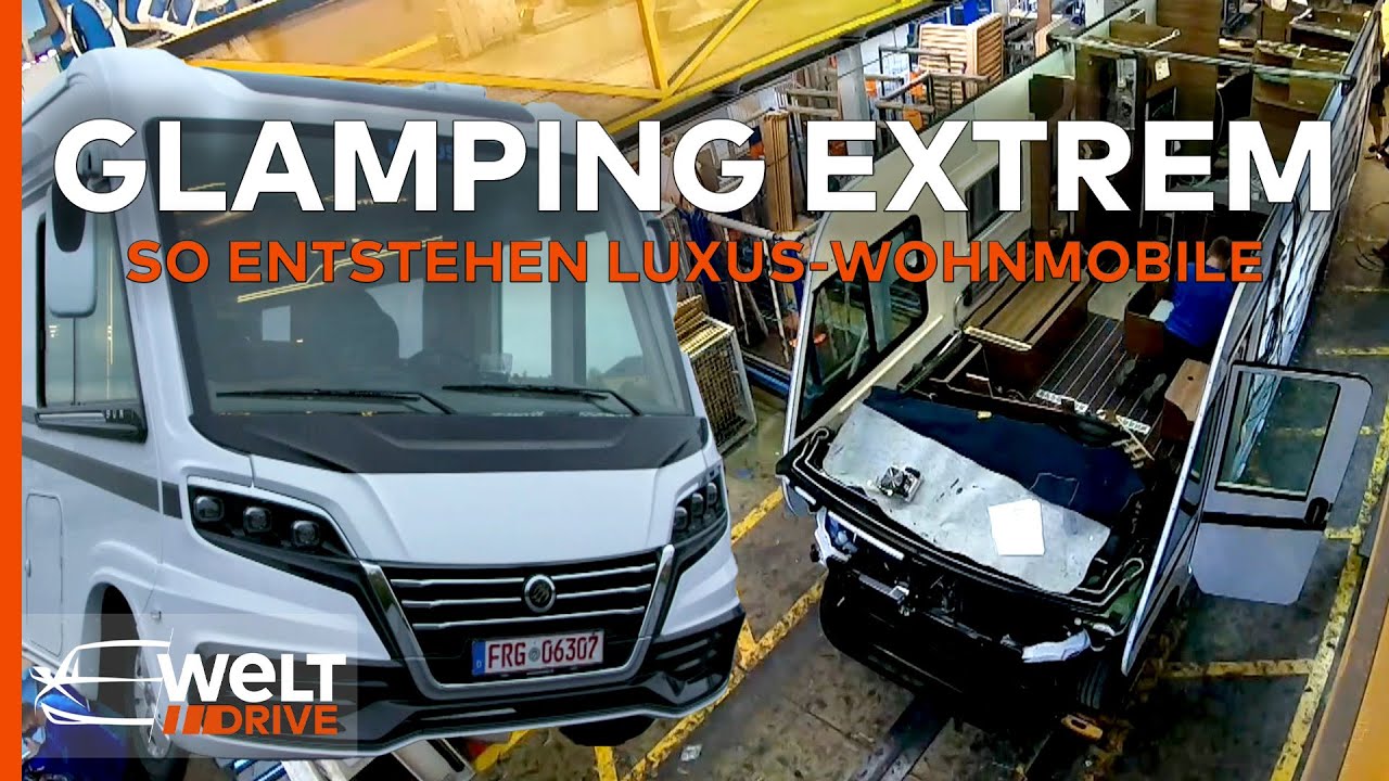 DER LUXUS-CAMPER: Glamping extrem! Ultimative Freiheit auf vier R&auml;dern | WELT DRIVE DOKU