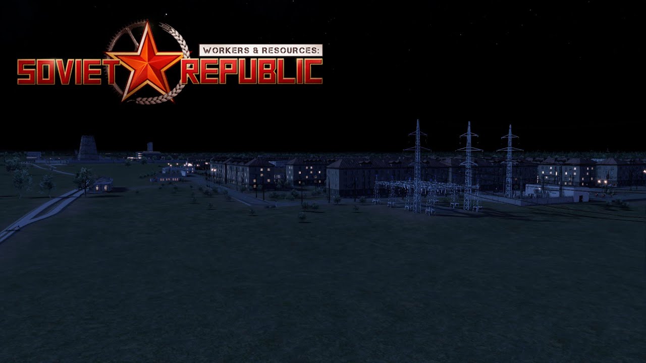 Строим второй город и угольную шахту | Workers & Resources: Soviet Republic #2