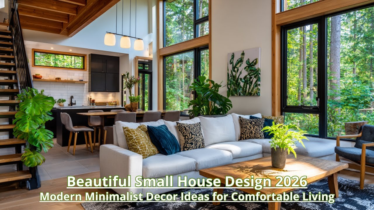 Top 10 Tiny & Small House Design 2026: Space-Saving Modern Minimalist Decor Guide