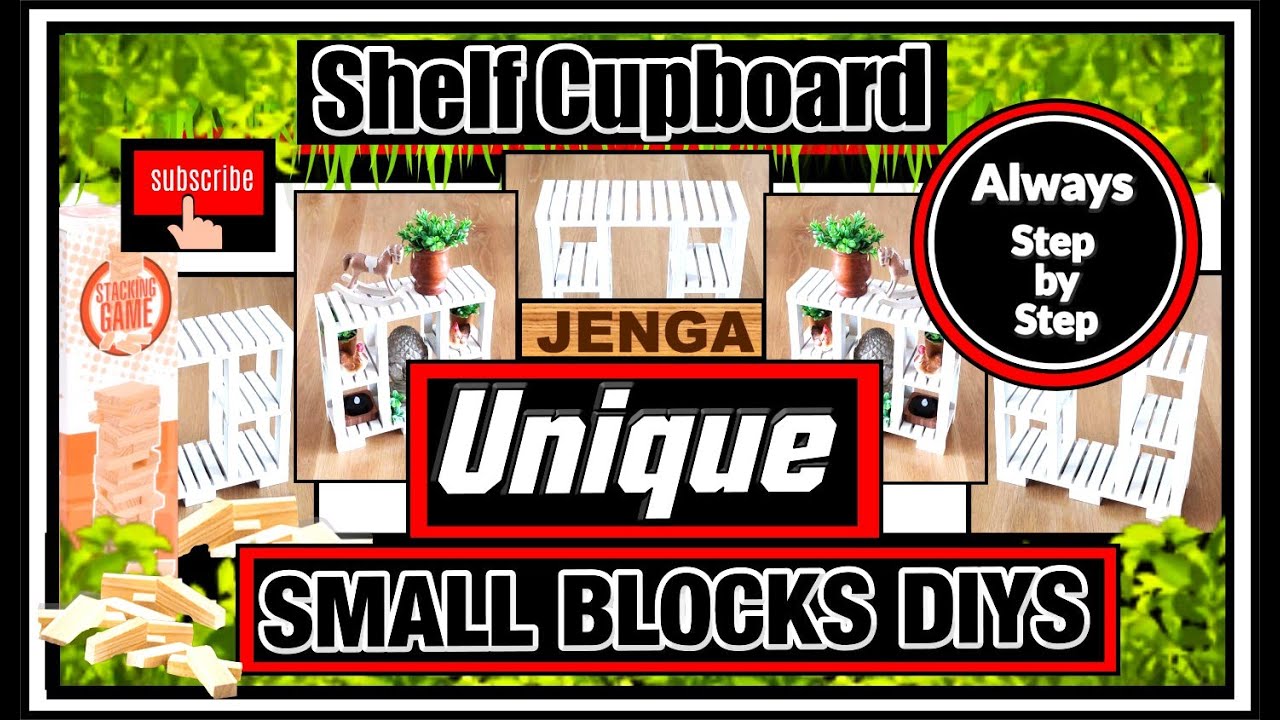 ✅HOTTEST TUMBLING TOWER BLOCKS SHELF CUPBOARD DIY✅WOODEN HOME DECOR INSPIRATION✅ USABLE  ALL SEASONS
