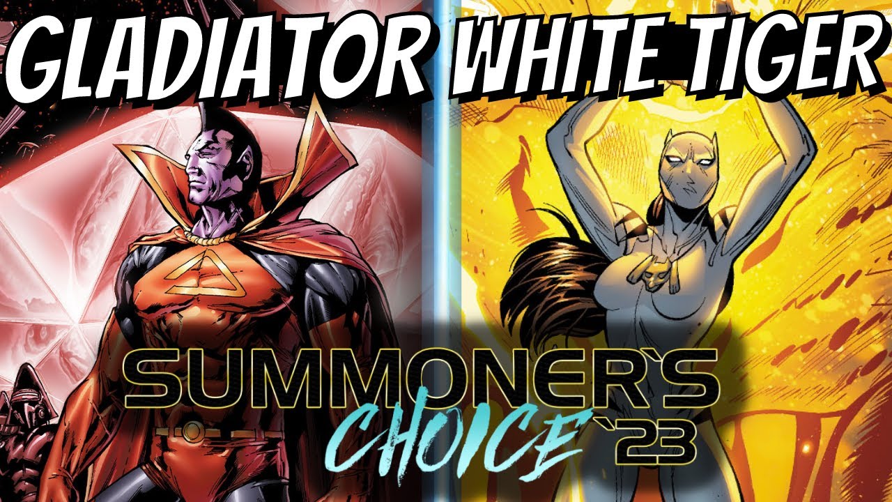 FINAL 2 REVEALED - GLADIATOR OR WHITE TIGER!
