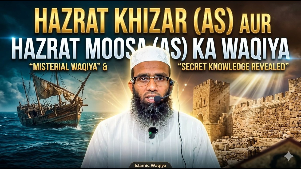 Islamic Bayan | Hazrat Khizar Aur Musa Ali Salam ka Waqia by MUFTI ASIM AKHTR SAHAB 🕋