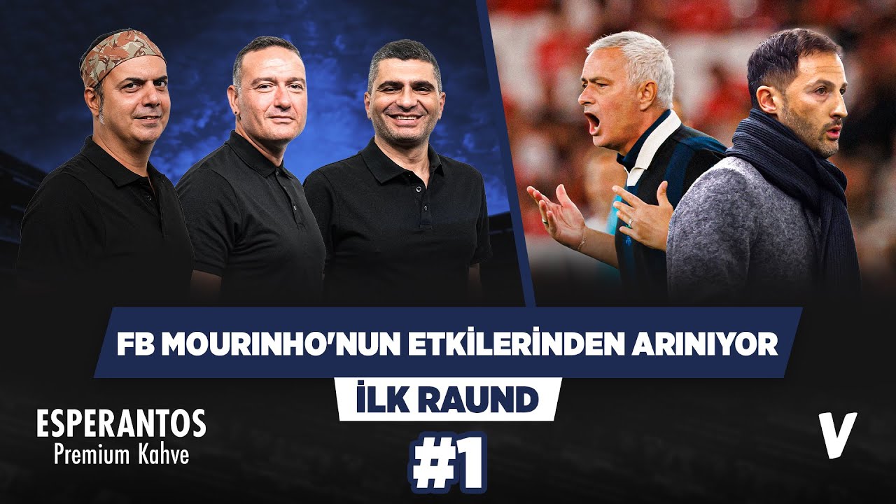 Fenerbah&ccedil;e Nice karşısında Mourinho'nun k&ouml;t&uuml; etkilerinden arındığı bir futbol oynadı | İlk Raund #1