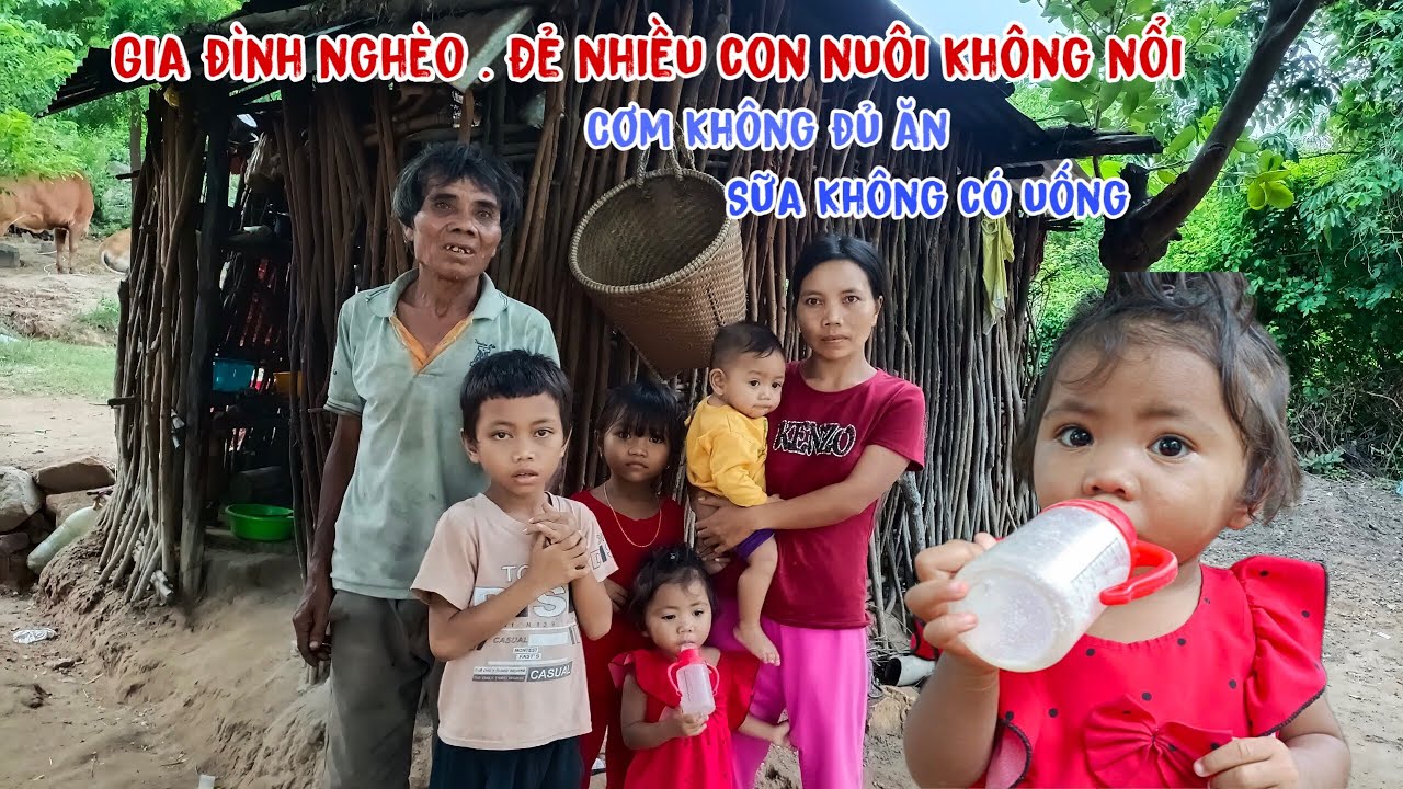 Đôi vợ chồng trẻ 28 tuổi sinh 4 đứa con, cơm không đủ ăn, sống trú ẩn trong rừng rậm - tập 532
