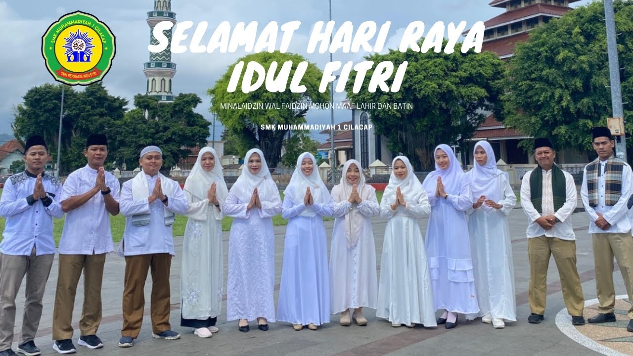 Minalaidzin Wal Faidzin, Mohon maaf lahir dan batin | Cover selamat hari lebaran - Gasentra
