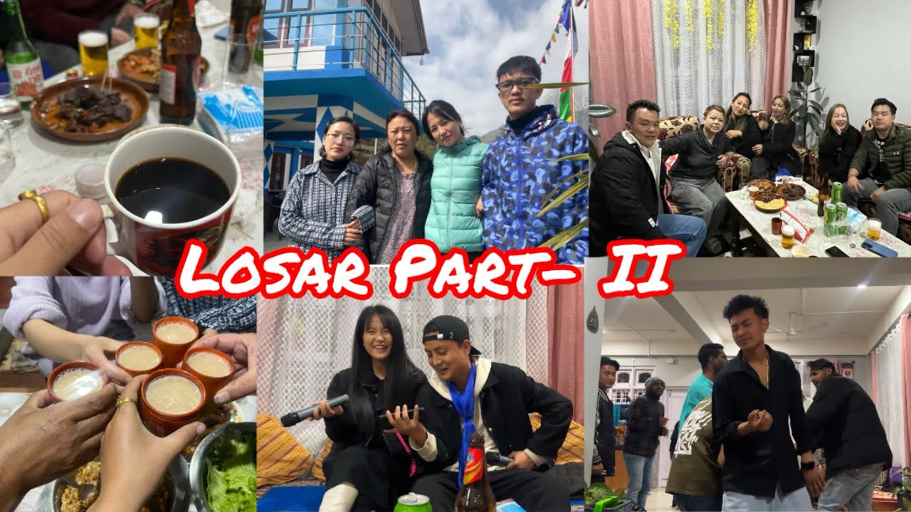 Continuation of last video🤗 Celebration At Dirang 🥂Losar Vibes #family #festival #friends #dirang