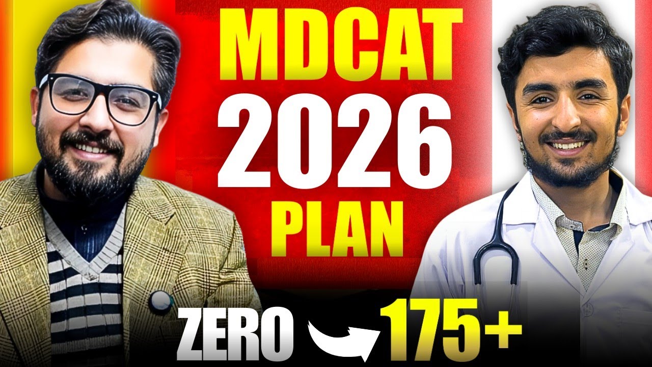 How to Crack MDCAT 2026 in FIRST Attempt | Zero to 170+ Score 🔥