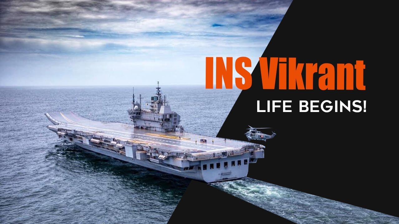 INS Vikrant Begins Sea Trials: India Soon Becomes A Formidable Opponent of China