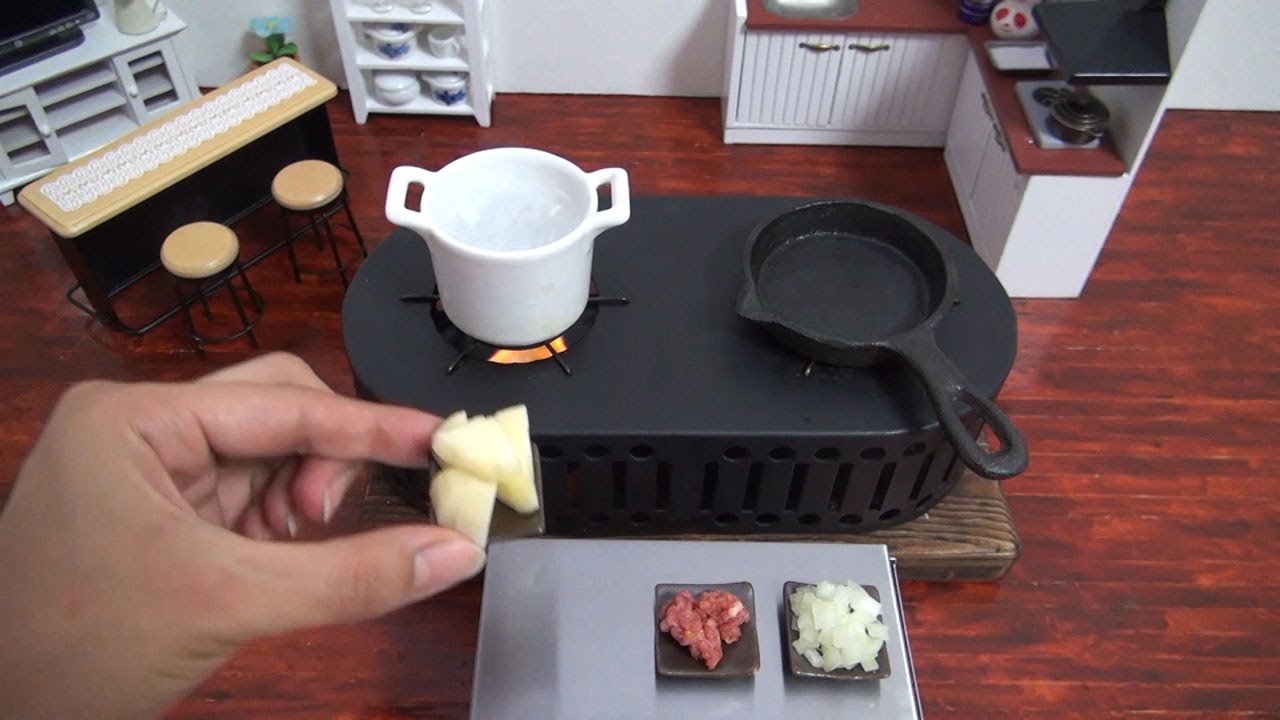 Mini Food Croquette 食べれるミニチュア コロッケ