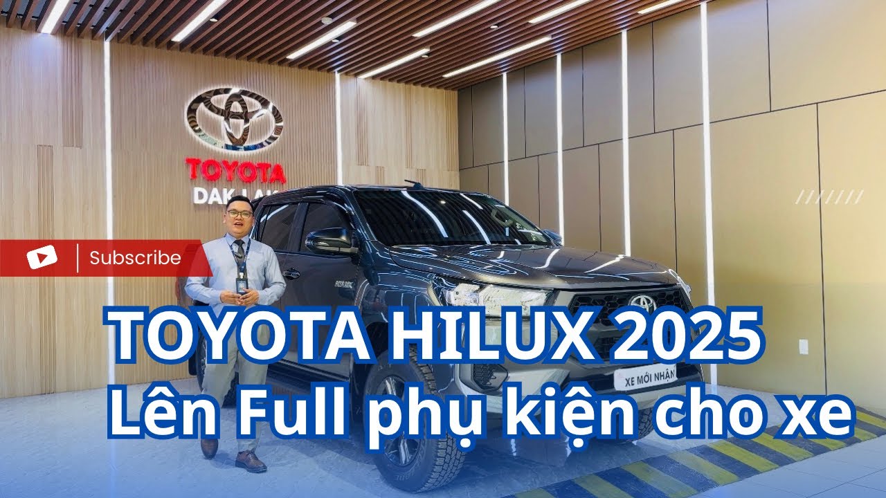 Hilux 2025 Số Sàn 2 Cầu | Đồ Chơi Xe | Toyota Dak Lak
