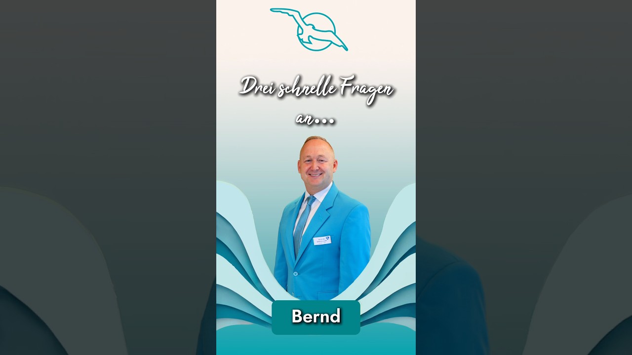 3 schnelle Fragen an Kreuzfahrtleiter Bernd