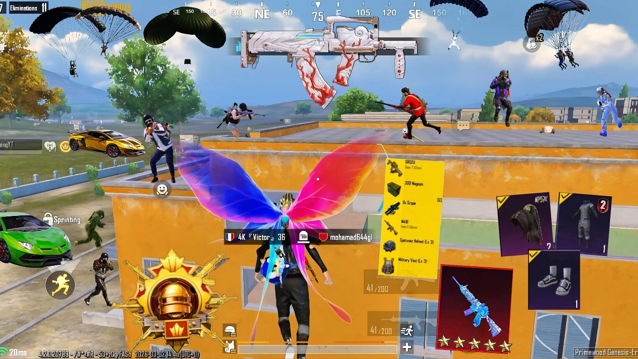 Omg!!😱 NEW SEASON SUPER AGGRESSIVE RUSH  GAMEPLAY w/ SEASON 2 OUTFIT😍 PUBG MOBILE
