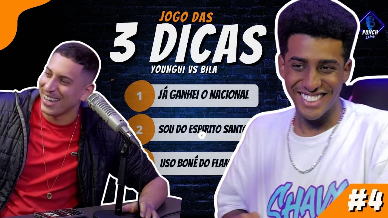 (SURRA 🔥) Youngui vs oBila no Jogo das 3 Dicas - Canal Punchline